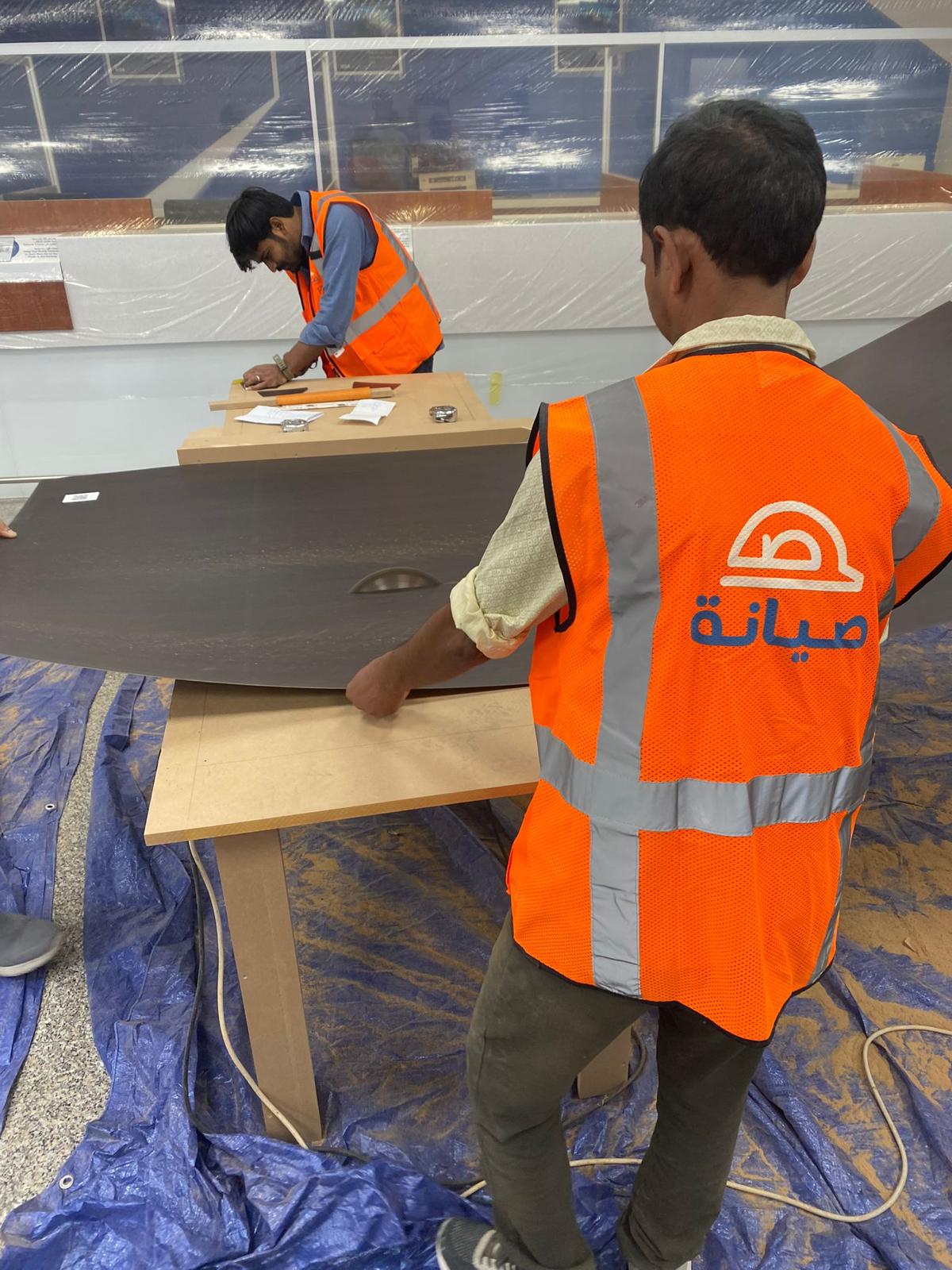Laminate installation